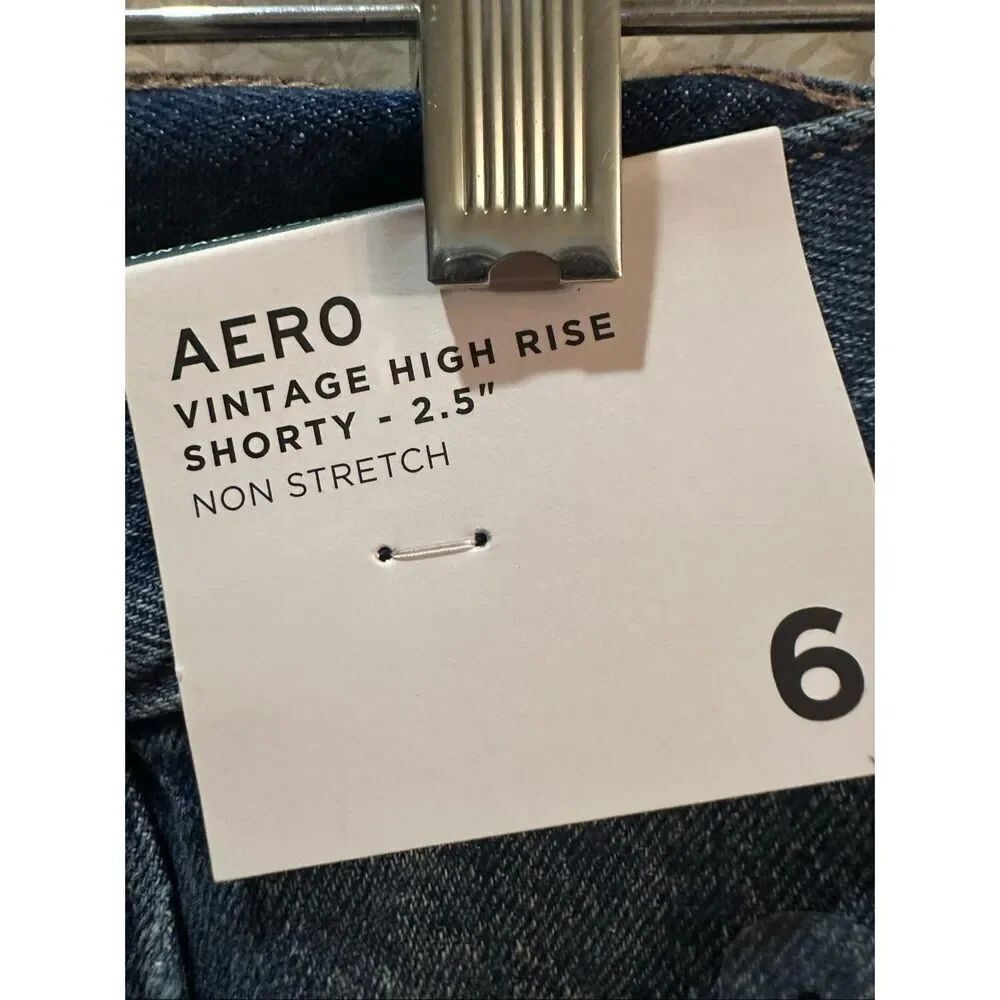 New with tags Aero vintage high rise shorty - Picture 2 of 5